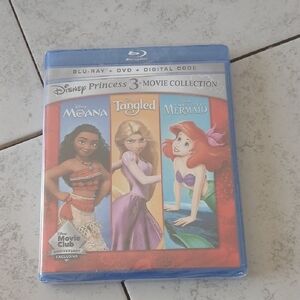 Disney Princess 3-Movie Collection Blu-ray+ DVD